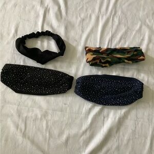 4 Bundle/ Set of Four Stylish Headbands  ( 4 for $14.00)